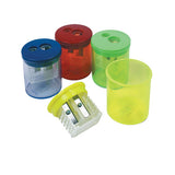 Eisen Sharpeners. Two-hole, 1.5 X 1.75, Assorted Colors, 12/pack