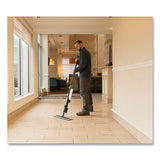 Excella Floor Cleaning Kit, 20" Gray Microfiber Head, 48" To 65" Black/green Handle