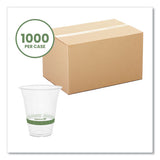 96-series Cold Cup, 12 Oz, Clear/green, 1,000/carton