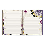 Vienna Weekly-monthly Appointment Book, 11 X 8.5, Purple, 2021