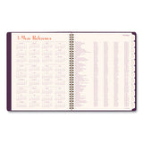 Sundance Weekly-monthly Planner, 11 X 8.5, Purple, 2022