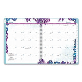 Wild Washes Weekly-monthly Planner, 11 X 8.5, Floral, Animal, 2021
