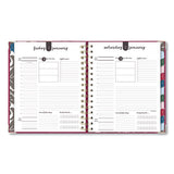 Harmony Daily Hardcover Planner, 8.75 X 7, Berry, 2022