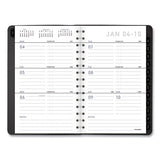 Contemporary Weekly-monthly Planner, Block, 8.5 X 5.5, Graphite Cover, 2021