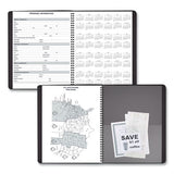 24-hour Daily Appointment Book, 11 X 8.5, White, 2021