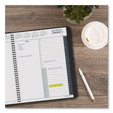 24-hour Daily Appointment Book, 11 X 8.5, White, 2021