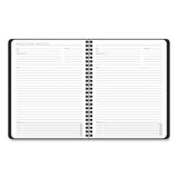 Contemporary Lite Weekly-monthly Planner, 8.75 X 7, Black, 2022
