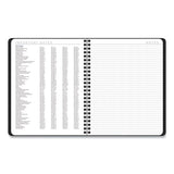 Contemporary Lite Weekly-monthly Planner, 8.75 X 7, Black, 2022