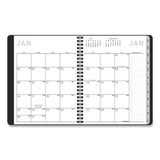 Contemporary Lite Weekly-monthly Planner, 8.75 X 7, Black, 2022