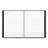 Contemporary Weekly-monthly Planner, Column, 11 X 8.25, Graphite Cover, 2021