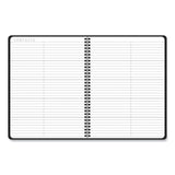Contemporary Lite Weekly-monthly Planner, 11 X 8.25, Black, 2022