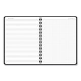 Contemporary Lite Weekly-monthly Planner, 11 X 8.25, Black, 2022