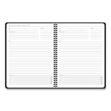 Contemporary Lite Weekly-monthly Planner, 11 X 8.25, Black, 2022