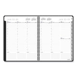 Contemporary Lite Weekly-monthly Planner, 11 X 8.25, Black, 2022
