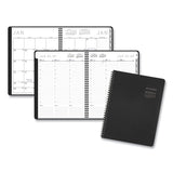 Contemporary Lite Weekly-monthly Planner, 11 X 8.25, Black, 2022