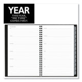 Elevation Academic Weekly-monthly Planner, 8.5 X 5.5, Black, 2020-2021