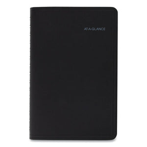 Quicknotes Weekly-monthly Appointment Book, 8.5 X 5.5, Black, 2021