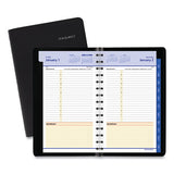 Quicknotes Daily-monthly Appointment Book-planner, 8.5 X 5.5, Black, 2021