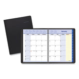 Quicknotes Monthly Planner, 11 X 8.25, Black, 2021