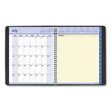 Quicknotes Weekly-monthly Planner, 10 X 8, Black, 2020-2021