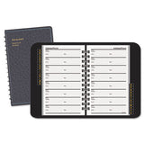 Telephone-address Book, 4-7-8 X 8, Black