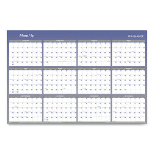 Vertical-horizontal Erasable Wall Planner, 32 X 48, 2021