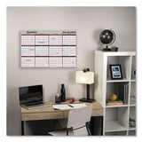 Vertical-horizontal Erasable Quarterly Wall Planner, 24 X 36, 2021