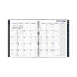 Dayminder Academic Monthly Planner, 11 X 8.5, White Sheets, Charcoal Cover, 12-month (july To June): 2022-2023