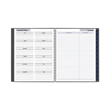 Dayminder Academic Monthly Planner, 11 X 8.5, White Sheets, Charcoal Cover, 12-month (july To June): 2022-2023