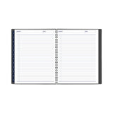 Dayminder Academic Monthly Planner, 11 X 8.5, White Sheets, Charcoal Cover, 12-month (july To June): 2022-2023