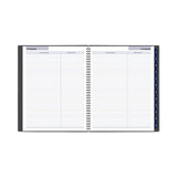 Dayminder Academic Monthly Planner, 11 X 8.5, White Sheets, Charcoal Cover, 12-month (july To June): 2022-2023