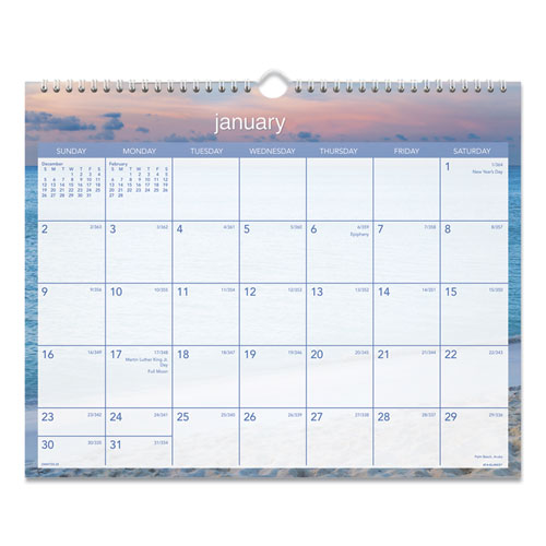 Tropical Escape Wall Calendar, 15 X 12, 2021