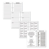 Large Desk Calendar Refill, 4.5 X 8, White, 2021