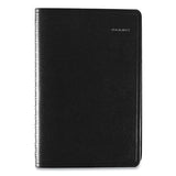 Daily Appointment Book With15-minute Appointments, 8.5 X 5.5, Black, 2021