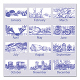 12-month Illustrator’s Edition Wall Calendar, 12 X 12, Illustrations, 2021