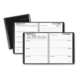 Executive Weekly-monthly Planner, 8.75 X 7, Black, 2021