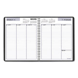 Weekly Planner, 8.75 X 7, Black, 2021