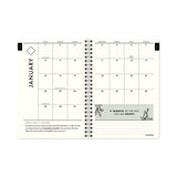 Greenpath Weekly-monthly Planner, Greenpath Artwork, 8.5 X 5.5, White-green Cover, 12 Month (jan To Jan): 2023