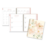Leah Bisch Academic Year Weekly/monthly Planner, Floral Art, 11 X 9.87, Floral Cover, 12-month (july To June): 2023 To 2024