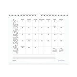 Modern Core Wall Calendar, Modern Artwork, 15 X 12, White-black Sheets, 12-month (jan To Dec): 2023