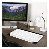 Contemporary Compact Desk Pad, 18 X 11, 2021