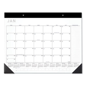 Contemporary Monthly Desk Pad, 22 X 17, 2021