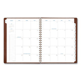 Signature Collection Academic Planner, 11.5 X 8, Distressed Brown, 2021-2022