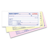 Receipt Book, 7 5-8 X 11, Three-part Carbonless, 100 Forms