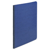 Presstex Report Cover, Side Bound, Prong Clip, Letter, 3" Cap, Dark Blue