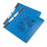 Presstex Covers With Storage Hooks, 2 Posts, 6" Capacity, 11 X 8.5, Light Blue