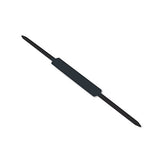 Self-adhesive Paper Fasteners, 1" Capacity, 2.75" Center To Center, Brown, 100-box