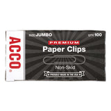 Paper Clips, Jumbo, Silver, 1,000-pack