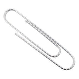 Paper Clips, Jumbo, Silver, 1,000-pack