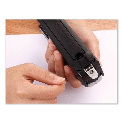 Small Spring Loaded Stapler Inpower Spring-powered Premium Desktop Stapler, 28-sheet Capacity, Bla ...